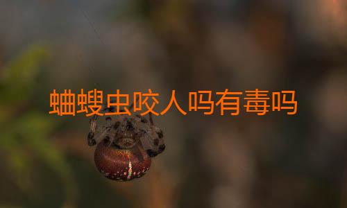 蛐螋虫咬人吗有毒吗